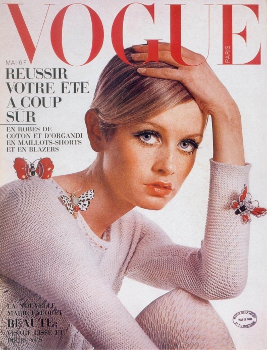 Twiggy, the Vogue Cover Girl